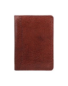 mock croc leather conference folder