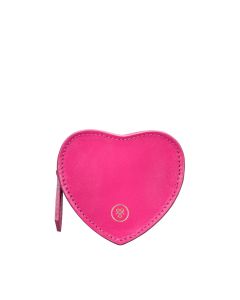 Herzförmige Nappa Leder Geldbörse 