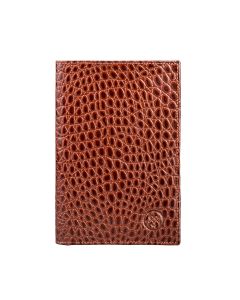 Leder Mock Croc Kartenetui